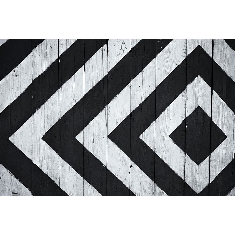 Customized Environmental Wall Mural Industrial Wood Textured Pattern Wall Covering