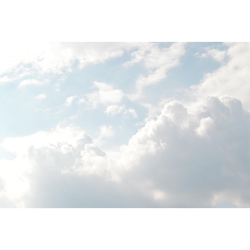 Photography Sky Print Resistant Wall Mural Environmental Living Room Wall Mural