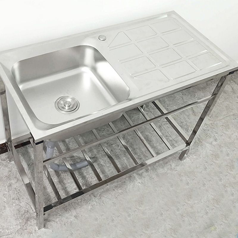 Kitchen Sink Stainless Steel Drop-In Rectangle All-in-one Kitchen Sink