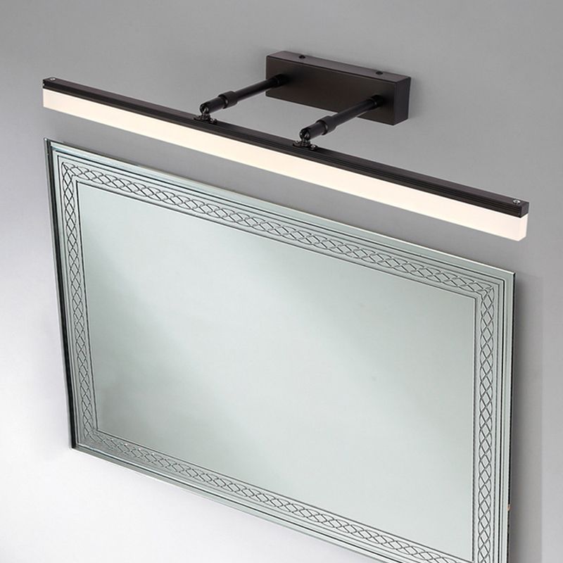 Moderne Einfachheit Rechteck Eitelkeitsleuchte Acryl -Wandbeleuchtung für Badezimmer