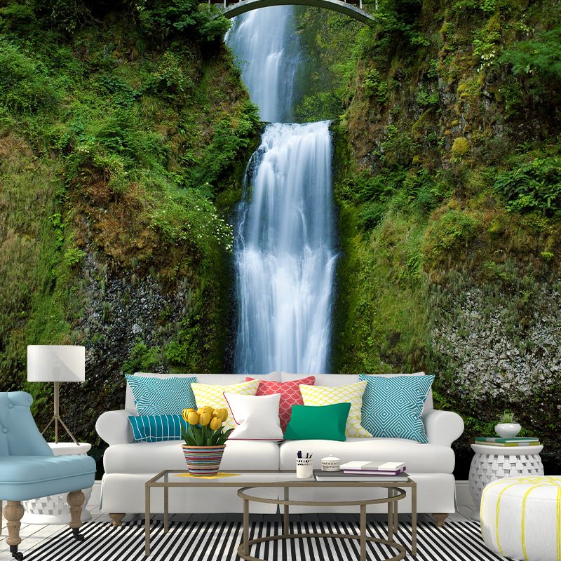 Landscapes Pattern Mildew Wall Mural Horizontalt for Living Room