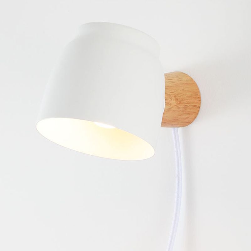 Bell Wall Lighting Simplicity Metal 1 Light Wall Sconces for Living Room