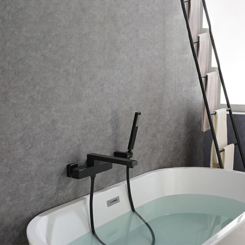 Wall Mounted Metal Freestanding Tub Filler Single Handle Freestanding Faucet