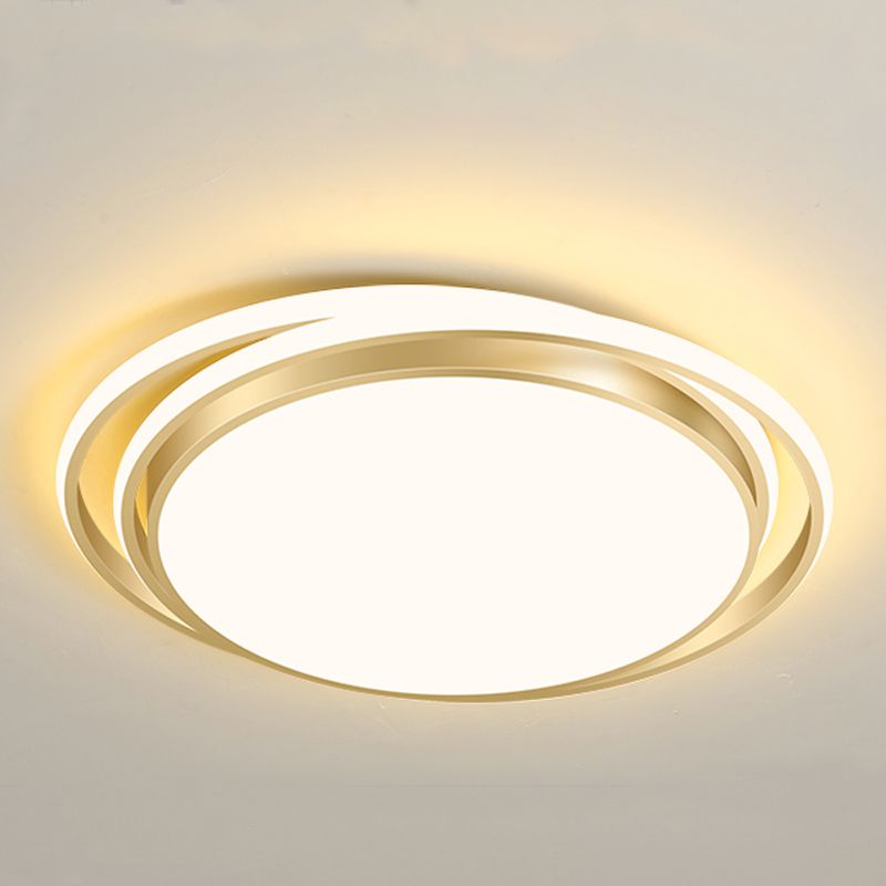 Eigentijdse inbouw plafondlamp Cirkel Led Inbouw plafondlamp