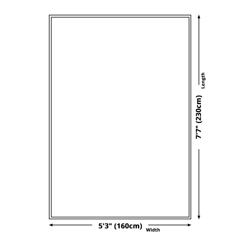 Aesthetics Ombre Area Rug Solid Color Minimalist Rug Synthetics Non-Slip Backing Stain-Proof Carpet for Home