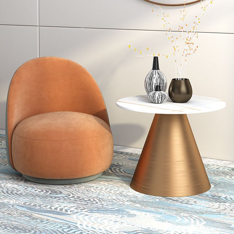 Contemporary Armless Chair Solid Color Upholstered Parsons Chair