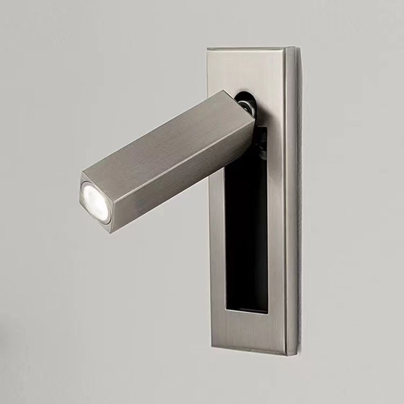 1 Light Modern Style Wall Sconce Metal Sconce Light for Bedroom