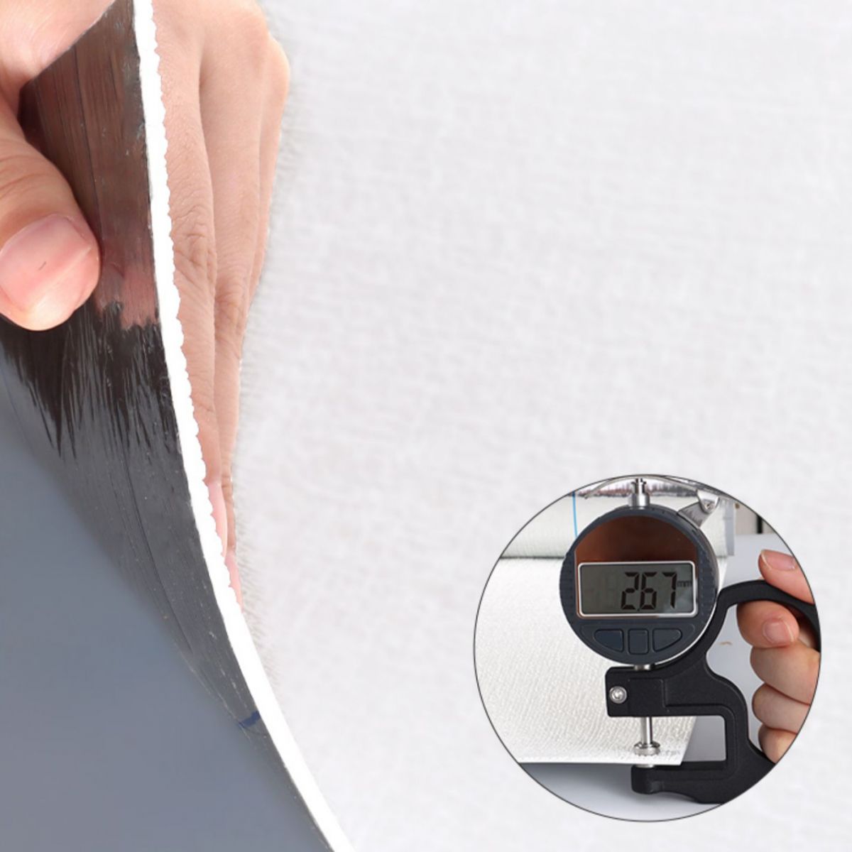 Modern Pearl Wainscoting Flax Wall Access Panel Peel and Stick Thicken Foam Baseboard