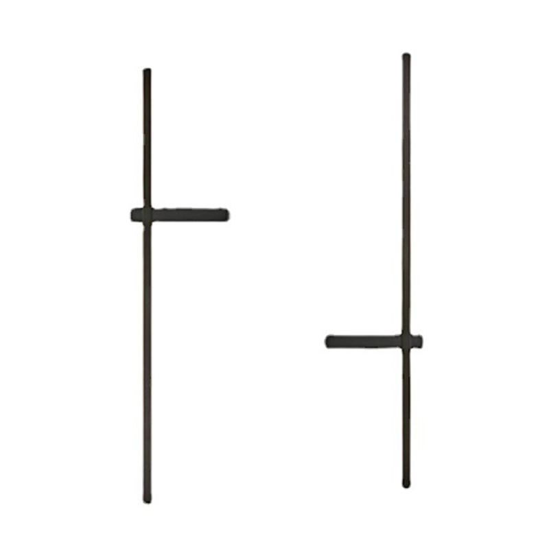 Brass Straight Wall Light Nordic Style 1 Light LED Wall Sconce for Living Room