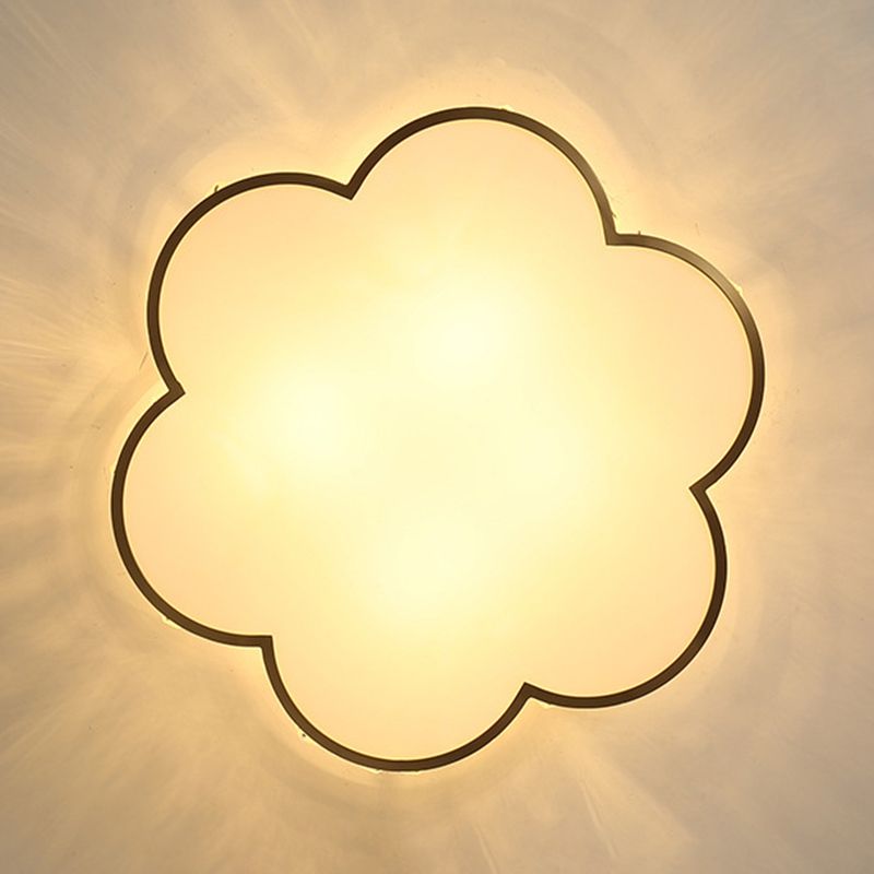 Plafonnier en laiton et cristal de Style rétro colonial, montage encastré en cuivre pour le salon