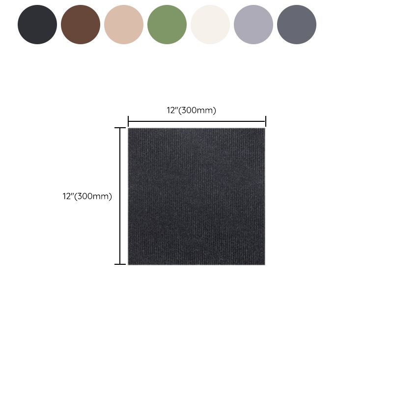 Modern Basin Carpet Tiles Color Block Level Loop Indoor Carpet Tiles