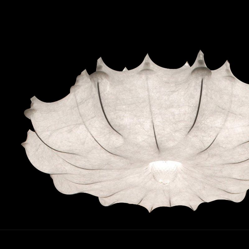 Schattierte Wohnzimmer Decken Deckenpendelleuchte Leichtmodell Designer Anhängerleuchte in Weiß