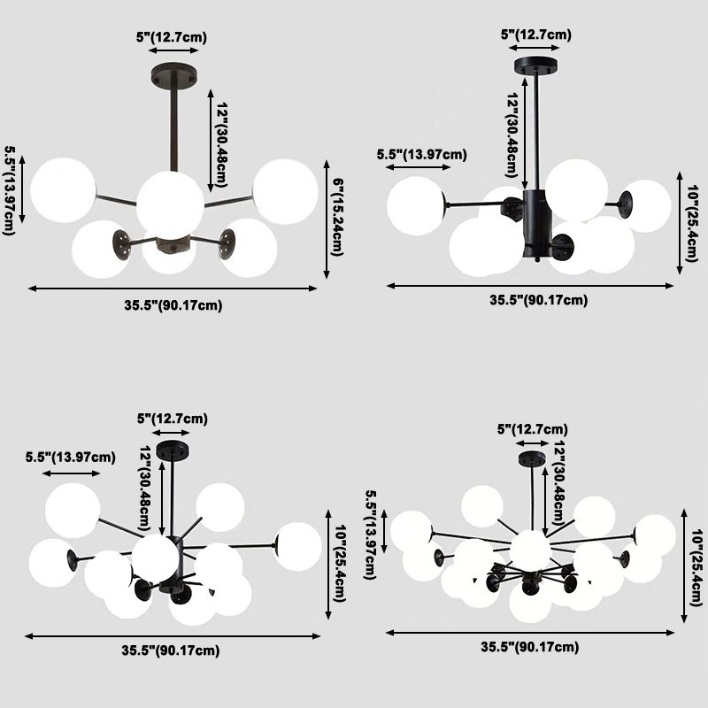 Luz de lámpara LED de metal de estilo múltiple de múltiples anillos de un solo nivel