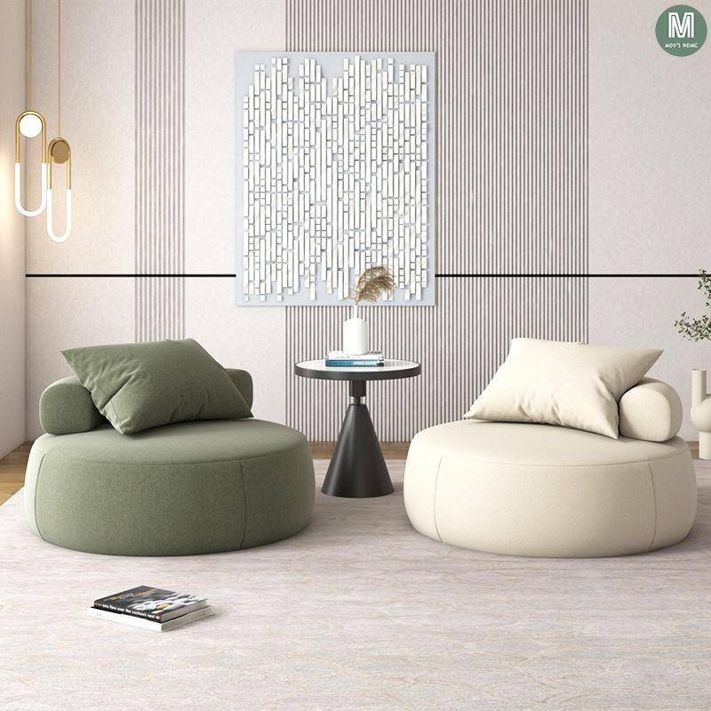 Faux Leather Chair Armless Solid Wood Frame Chair for Living Room