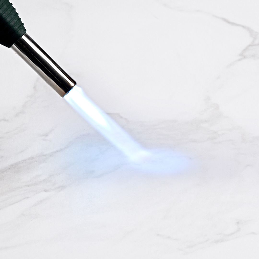 Contemporary Sintered Stone Dining Table Rectangular 4 Legs Table in White