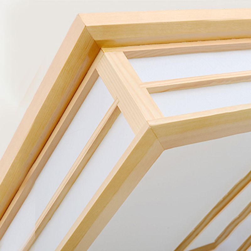 Fixations de l'éclairage de l'installation de l'éclairage de la place moderne 1-lumière beige sur le mont Lamp avec Shade Acrylique