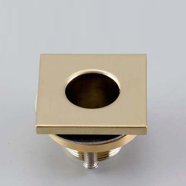 Contemporary Bath Faucet Deck Mount Plain Bathtub Faucet with Knob Handles