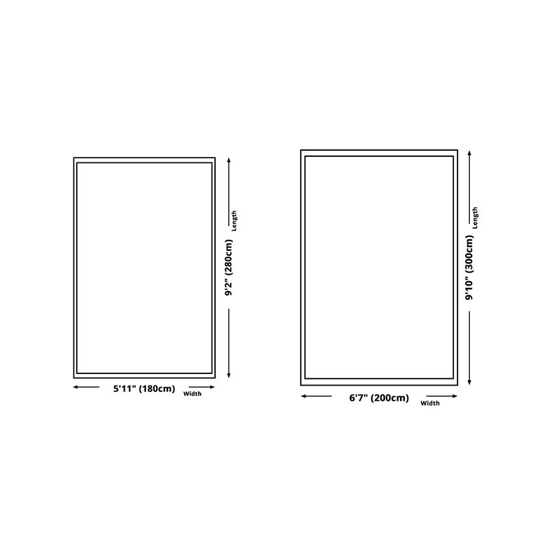 Modern Color Block Rug Polyester Dark Brown Rug Stain Resistant Rug for Living Room