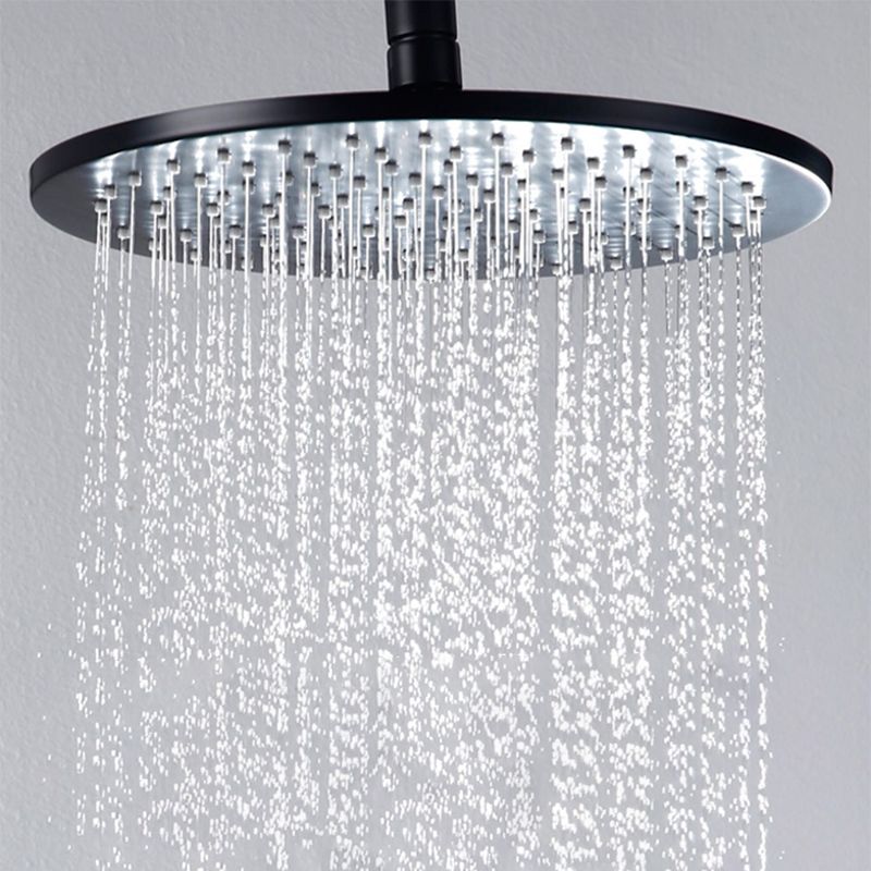 Modern Shower Trim Brass Round Handheld Shower Head Shower System