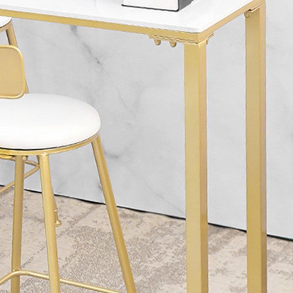 1/2/3 Pieces Bar Stool and Table Set Rectangular Bar Table Set