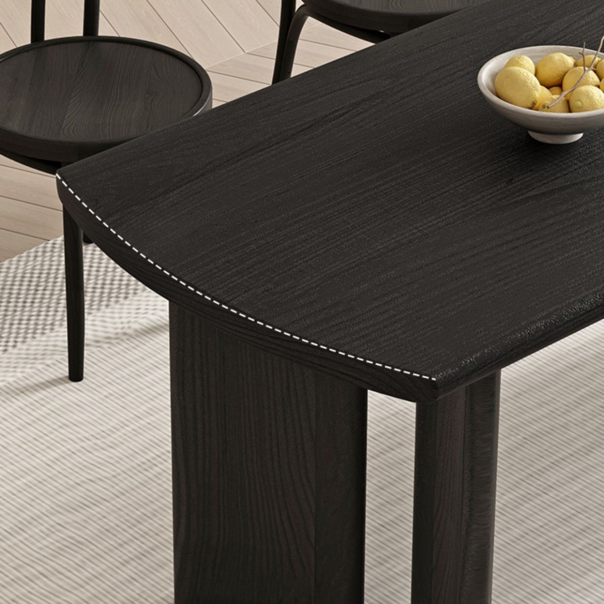 Traditional 1/2/3/4/5/7 Pieces Dining Set Rectangle Wood Dining Table for Dining Room