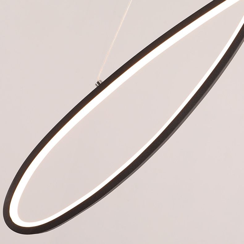 Lampadella a sospensione regolabile leggero moderno semplicità a spirale a spirale a spirale per il ristorante