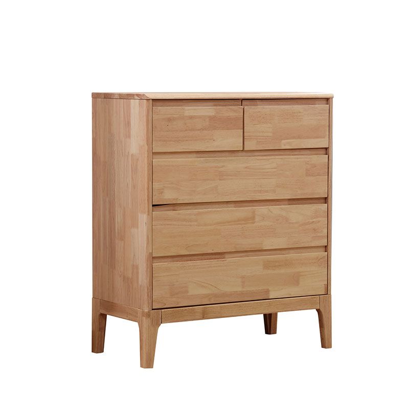 Contemporary Wooden 16"Wide Chest Bedroom Storage Chest with Drawers