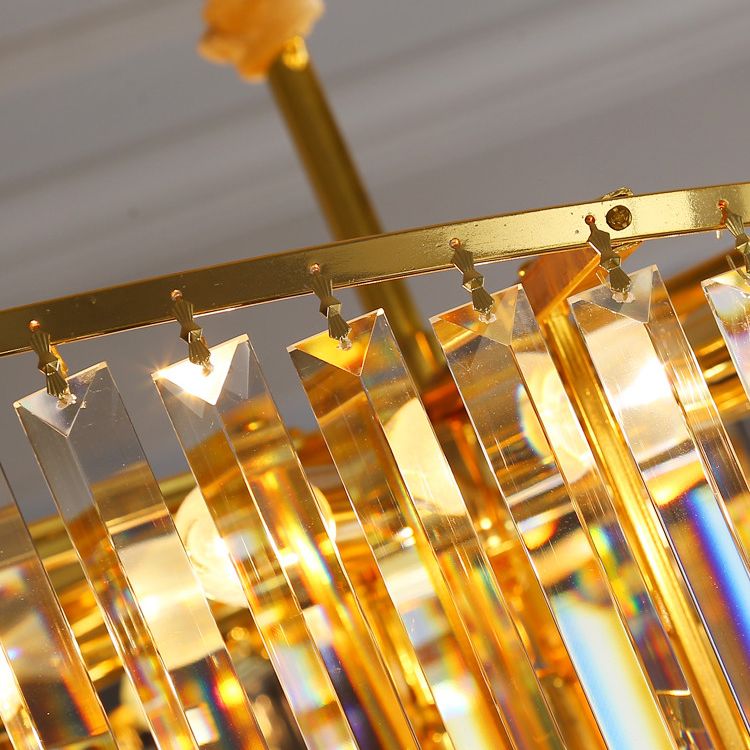 Contemporary Crystal Chandelier Light Fixtures Restaurant Hanging Chandelier