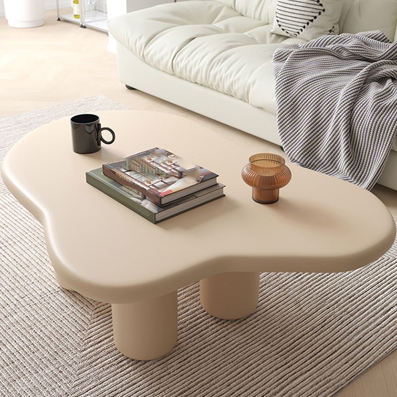 30" Wide Contemporary Corner Table Wood 4 Legs Accent Side Table