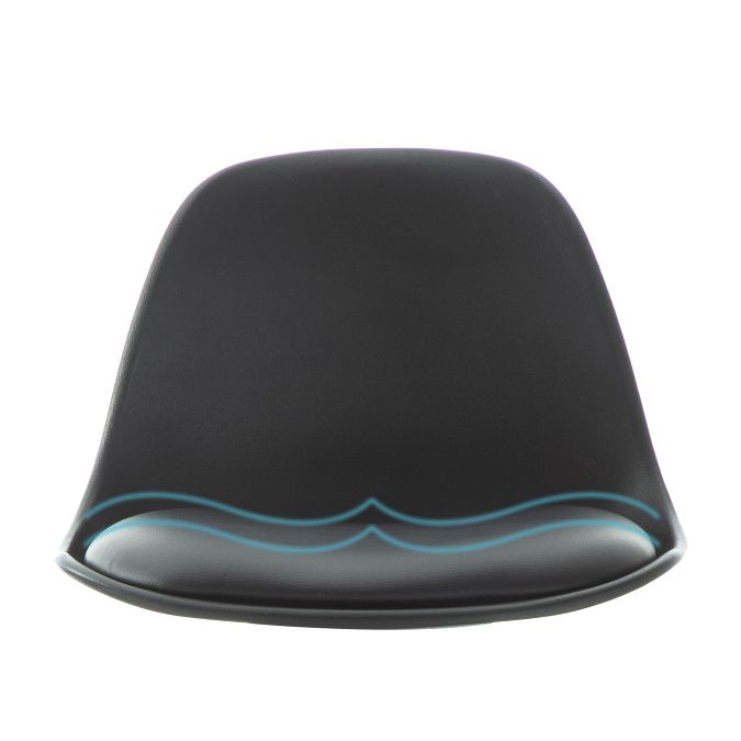 Industrial Upholstered Swivel Bar Stools Low Back Stools for Home