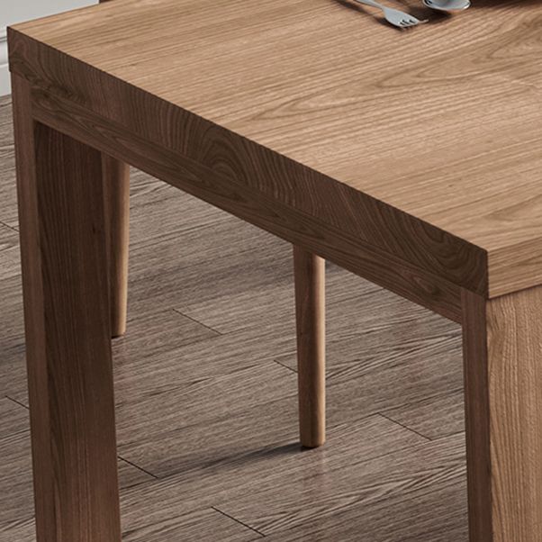 Modern Rectangle Wood Dining Table 1/2/5/7 Pieces Dining Set for Dining Room