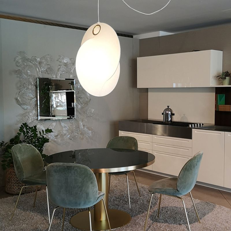 Luminaire de suspension en soie