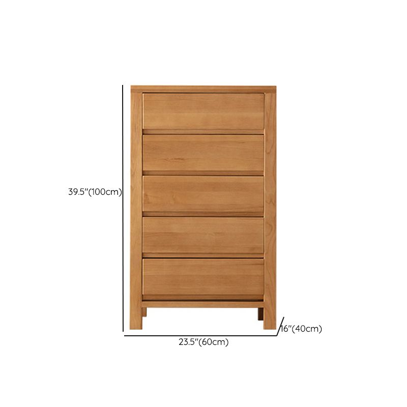 Traditional Style Storage Chest Dresser Solid Wood Dresser with Drawers