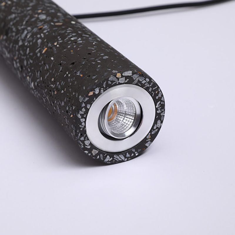 Estilo moderno Iluminación colgante de forma lineal 1 luz colgante de luz para la cama