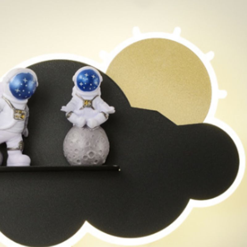 Iluminación de apliques de pared Luz de metal LED moderna para niños para niños dormitorio