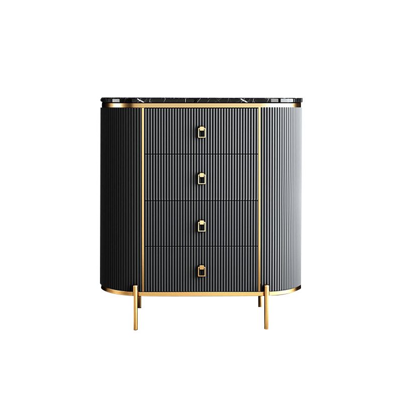 Classic Glam Storage Chest Stone Storage Chest Dresser with 3/4/5 Drawers