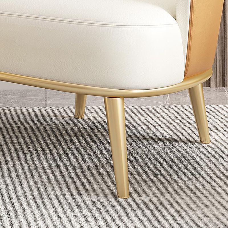 Contemporary Barrel Accent Chair Modern Arms Included Accent Armchair