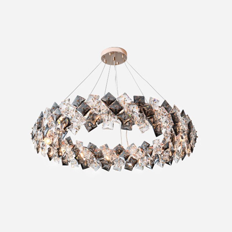 Funzione illuminazione sospesa a sospensione in stile moderno per sala da pranzo soggiorno