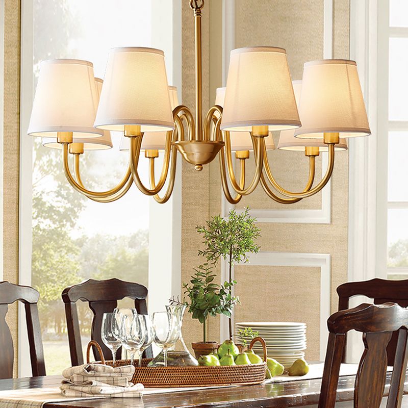 Luminaire à lustre à cônes