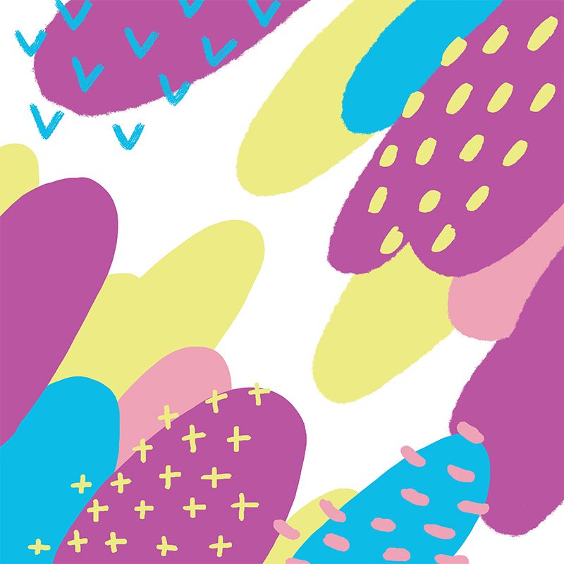 Gull and Mountain Painting Mural Wallpaper Purple Childrens Art Wall Decor, Non-Woven