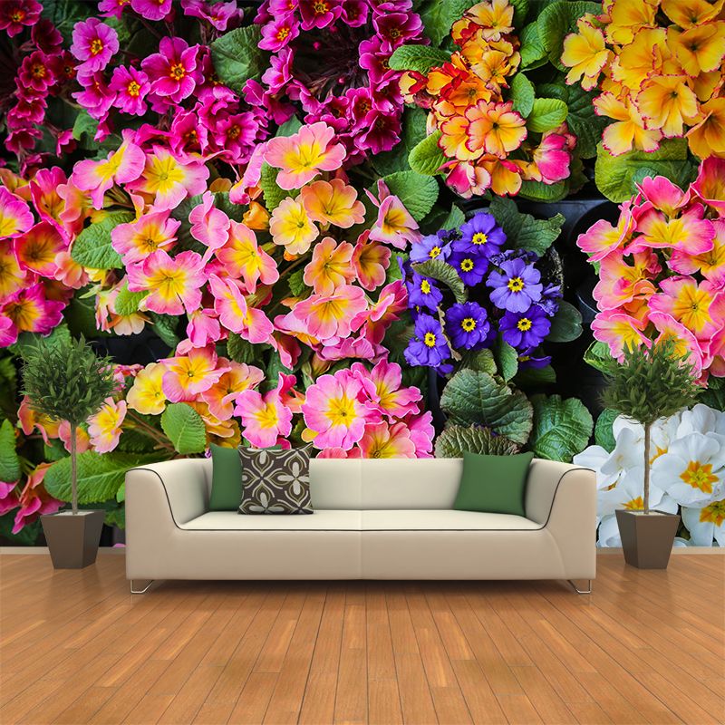 Customized Primrose Mural Wall Covering Eco-friendly Wallpaper for Bedroom
