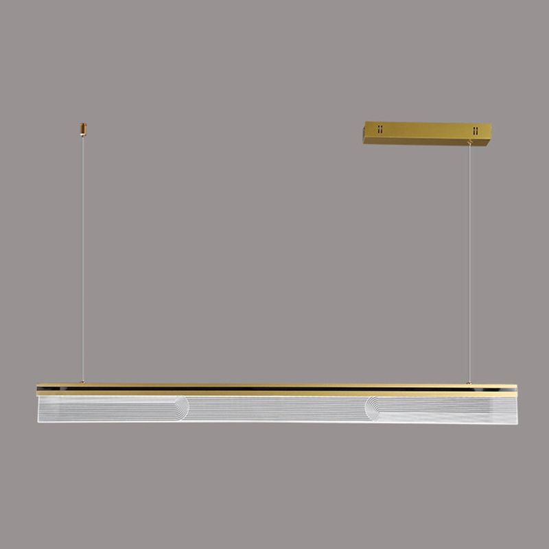 Acrylic Island Pendant Modern Style Island Light Fixtures for Dining Room