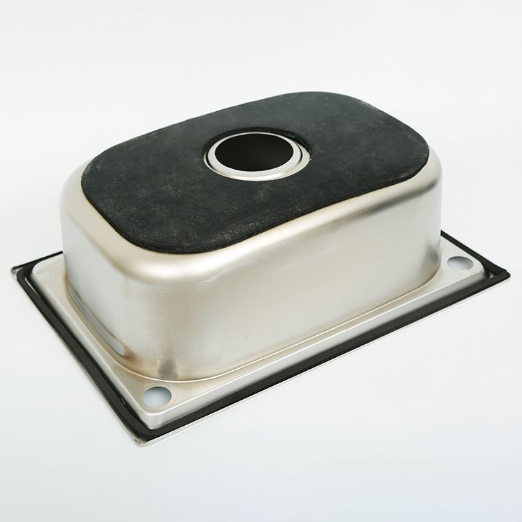 Stainless Steel Sink Contemporary Style Kitchen Sink with Bracket