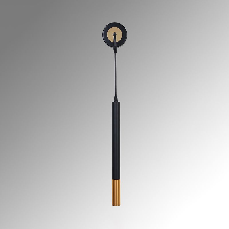 Illuminazione da parete in metallo in metallo lineare in stile moderno fullpocce a parete singola