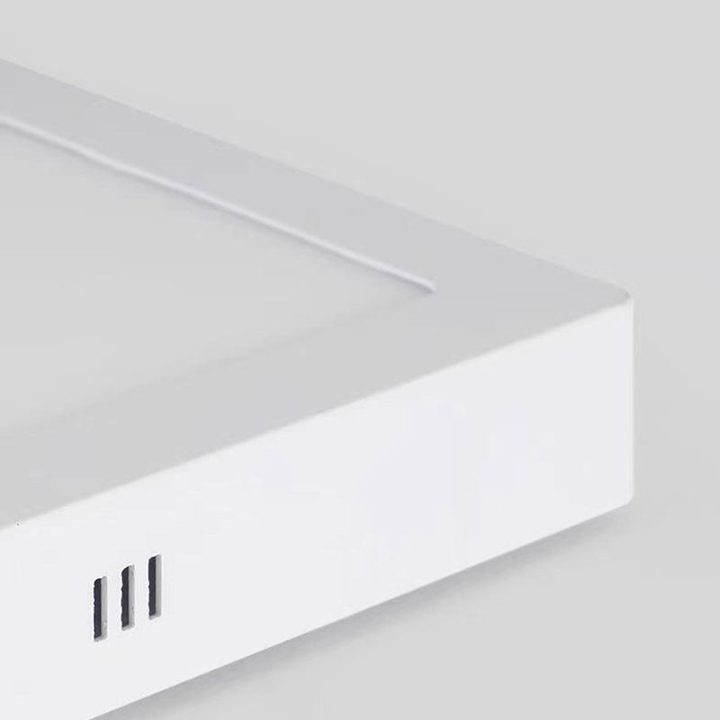 Luminaires encastrés en aluminium de style moderne de luminaire de plafond de bâti de cercle blanc