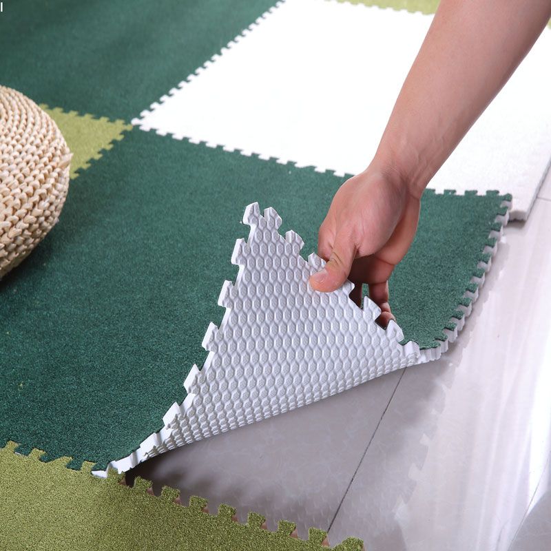 Modern Carpet Tiles Square Interlocking Stain Resistant Carpet Tiles