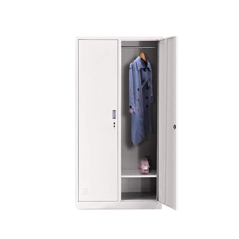 Contemporary Style Wardrobe Steel Home Wardrobe Closet,35.43" D x 16.54" W x 70.87" H