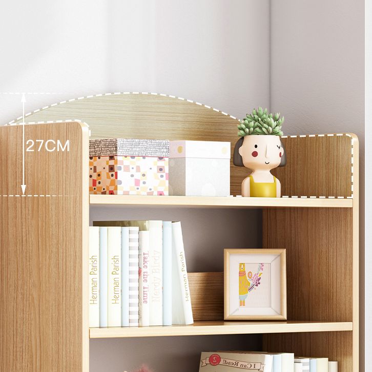 Modern Style Bookshelf Engineer Wood Bookcase for Home Study Room