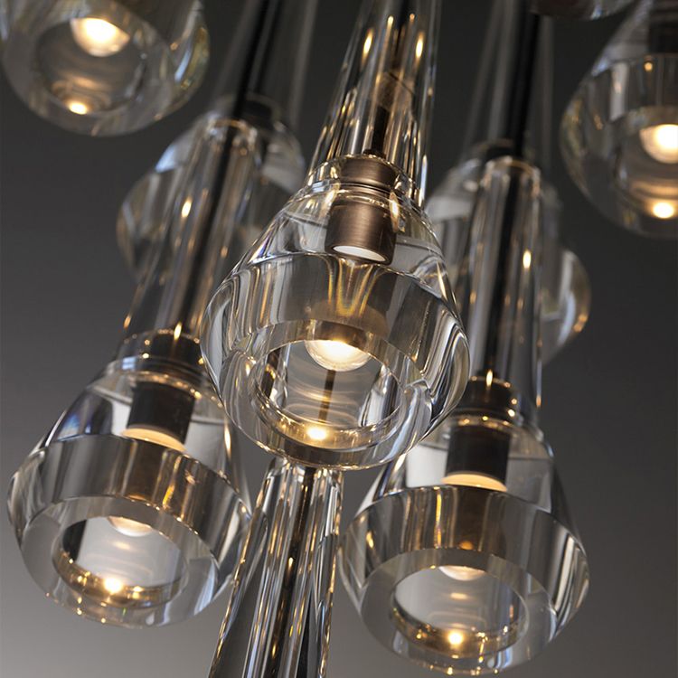 Geometrische 1-Licht-Wandleuchter moderner Kristallwandmontageleuchte