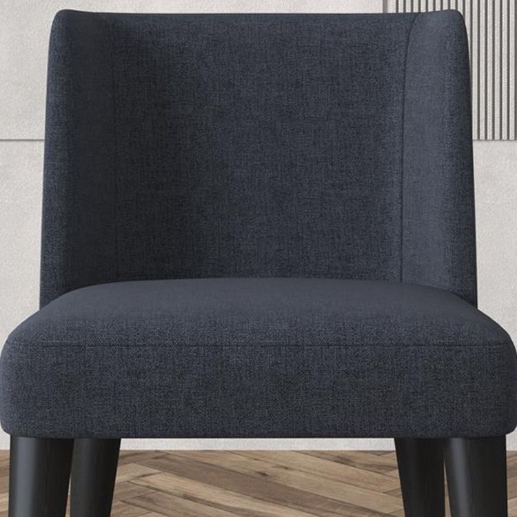 Sedia da pranzo con sedia da sedia da interno-esterno contemporanea con gambe in legno
